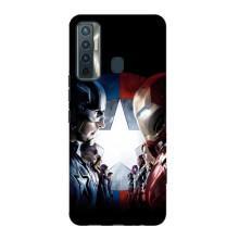 Чехлы с героями Марвел TECNO Camon 17 (VPrint)