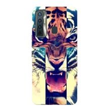 Чехлы с изображением разных животных для TECNO Camon 17 (Яркий Тигр)
