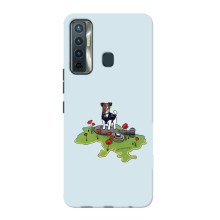 Чехлы с картинкой собаки Патрон для TECNO Camon 17 (AlphaPrint) (Сапер Пес)