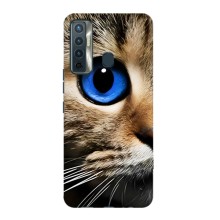 Чехлы с Котиками для TECNO Camon 17 (VPrint) (Глаз кота)