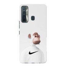 Чехлы с Обезьянами NFT для TECNO Camon 17 (AlphaPrint) (обезьяна NFT Nike)