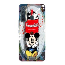 Чехол Disney Mouse TECNO Camon 17 (PREMIUMPrint) (Американский Маус)