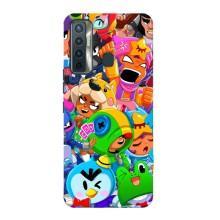 Чехол для TECNO Camon 17 Бравл Старс (VPrint)