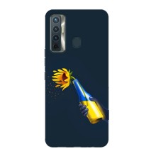 Чехол для Патриота Украины TECNO Camon 17 - (AlphaPrint) (Коктейль молотова)