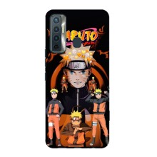 Чехлы с принтом Наруто на TECNO Camon 17 (Naruto герой)