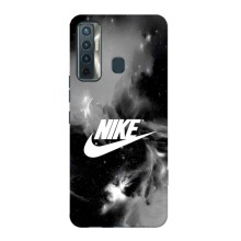 Чехол для TECNO Camon 17 - с принтом Найк (AlphaPrint) (Лого Найк)