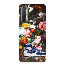 Чехол для TECNO Camon 17 - с принтом Найк (AlphaPrint) (Стиль Найк)