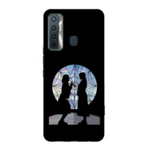 Чехлы Венсдей на TECNO Camon 17 Уэнсдей (AlphaPrint) (комната Уэнздей)