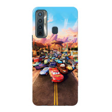 Силиконовый чехол Маквин для TECNO Camon 17 – Тачки Маквин