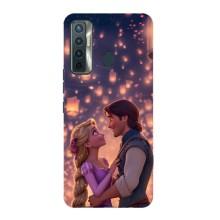Чохол Рапунцель для TECNO Camon 17 (Принцеса і принц)