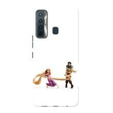 Чохол Рапунцель для TECNO Camon 17 (Рапунцель і Флін)