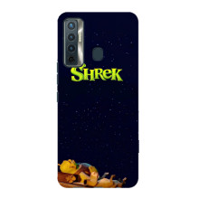 Чехол с мультфильмом Шрек на TECNO Camon 17 – Шрек лого
