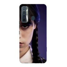 Чехол с дизайном Венздей 2 на TECNO Camon 17 – Глаза Уэнсдей