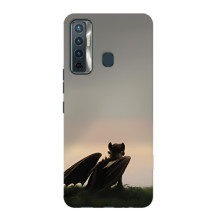 Чехол как приручить дракона на TECNO Camon 17 – Беззубик