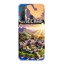Чохол з картинками Майнкрафт для ТЕКНО Камон 17 – Minecraft