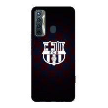 Чехол с картинкой ФК Барселона на Техно Камон 17 – Лого FCB