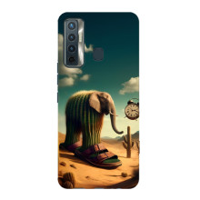 Чехол с мемами тралалело тралала для TECNO Camon 17