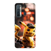 Чехол с Пикачу на TECNO Camon 17 (Милый Пикачу)