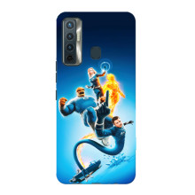Чехол с принтом Фантастическая четверка для TECNO Camon 17 – Фантастическая четверка
