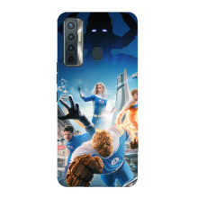 Чехол с принтом Фантастическая четверка для TECNO Camon 17 – Герои Фантастической четверки