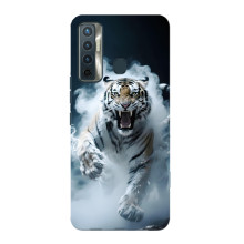 Чехол с картинкой «Хищники» для TECNO Camon 17 – Тигр
