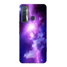 Космические Чехлы для Техно Камон 17 (VPrint) (Галактика)