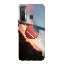 Космические Чехлы для Техно Камон 17 (VPrint) (Сатурн)