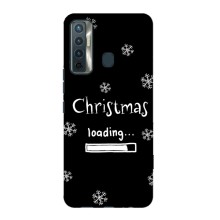 Рождественские, Праздничные Чехлы для Техно Камон 17 – Christmas loading