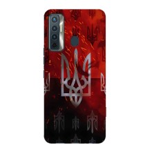 Украинские Чехлы для TECNO Camon 17 с картинкой УПА (AlphaPrint) (ГЕРБ УПА)