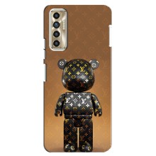 Чехлы для TECNO Camon 17P (CG7n) - Bearbrick Louis Vuitton (PREMIUMPrint)