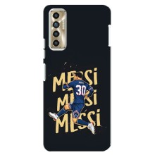 Чохли для TECNO Camon 17P (CG7n) (Leo чемпіон) (AlphaPrint) (Messi ПСЖ)