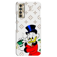 Чехлы для TECNO Camon 17P (CG7n) - Скрудж МакДак Louis Vuitton (PREMIUMPrint) – Баксы Скрудж