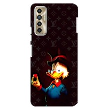 Чехлы для TECNO Camon 17P (CG7n) - Скрудж МакДак Louis Vuitton (PREMIUMPrint) – Скрудж с бриллиантом