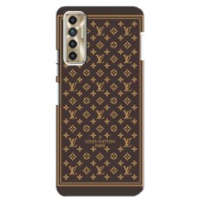 Чехлы Луи Витон для TECNO Camon 17P (CG7n) (AlphaPrint - LOUIS VUITTON) (обои LV)