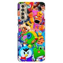 Чехлы Brawl Stars для TECNO Camon 17P (CG7n) (AlphaPrint)