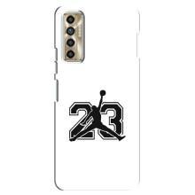 Чехлы для TECNO Camon 17P (CG7n) - с картинкой JORDAN (AlphaPrint) – Jordan 23