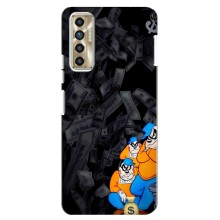 Чехлы с крутыми принтами для TECNO Camon 17P (CG7n) - (PREMIUMPrint) (Воры)