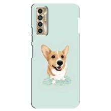 Чехлы с собаками для TECNO Camon 17P (CG7n) (VPrint) (Корги)