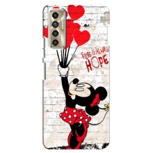 Чехол Disney Mouse TECNO Camon 17P (CG7n) (PREMIUMPrint) (Heart Minni)