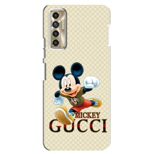 Чехол Disney Mouse TECNO Camon 17P (CG7n) (PREMIUMPrint) (Mikki Gucci)