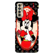 Чехол Disney Mouse TECNO Camon 17P (CG7n) (PREMIUMPrint) (Минни Маус ЛВ)