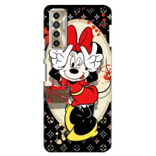 Чехол Disney Mouse TECNO Camon 17P (CG7n) (PREMIUMPrint) (Минни peace)