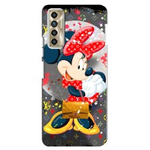 Чехол Disney Mouse TECNO Camon 17P (CG7n) (PREMIUMPrint) (Minni с бантиком)