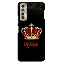Чехол с Короной Техно Камон 17п - (AlphaPrint) (Корона короля)