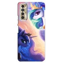 Чехол для Техно Камон 17п - (Единорожки - Новинки) (AlphaPrint) (Единорожки)