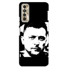Чохол для TECNO Camon 17P (CG7n) (AlphaPrint - с принтом Зеленського)