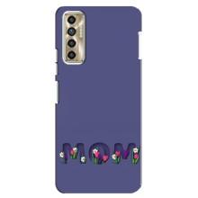 Чехлы для мамы на TECNO Camon 17P (CG7n) (Мама в цветах)