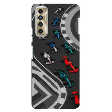 Чехол Формула1 на TECNO Camon 17P (CG7n) – Трасса Ф1