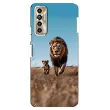 Чохол Король лев на ТЕКНО Гамон 17П (ЦГ7н) – Мусафа і Сімба