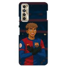 Чехол с футболистом Ламин Ямаль TECNO Camon 17P (CG7n) (Футболист Ямал)